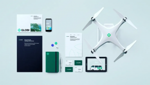 用无人机绘制气候变化图