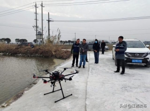 无人机助力江都生态环境精准执法