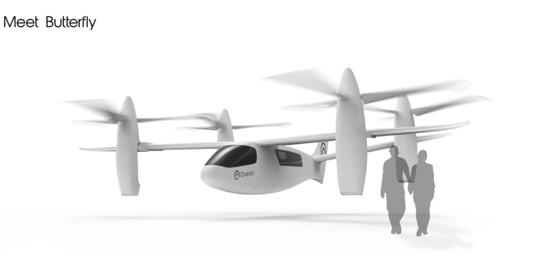 Overair测试其电动起降大型螺旋桨推进器原型机