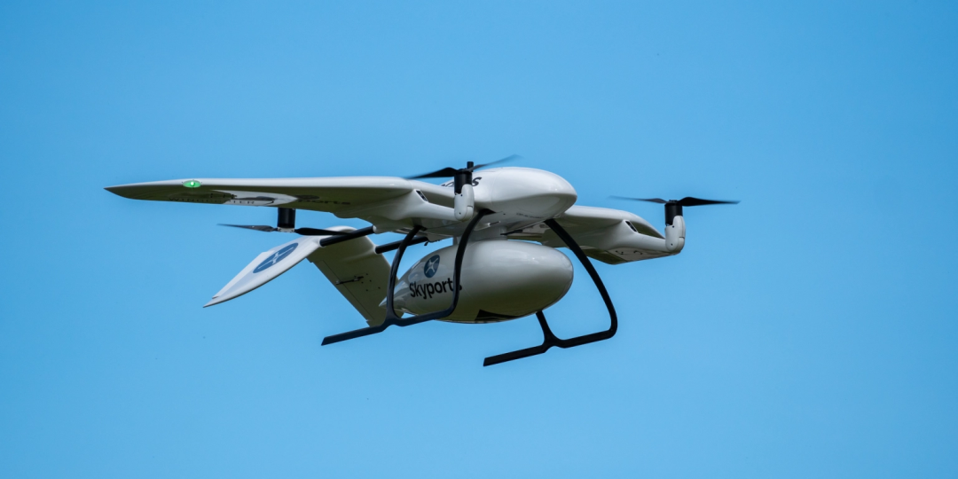 苏格兰郡试行无人机医疗运送到NHS设施