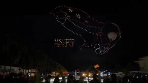 冬奥会闭幕| 1000架无人机花式表演庆祝中国冬奥健儿荣获佳绩