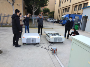 中国科学院地理科学与资源研究所党委书记廖小罕一行到中科云图调研