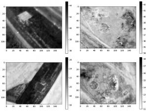 使用长波长红外的低复杂度视觉无人机航迹导航