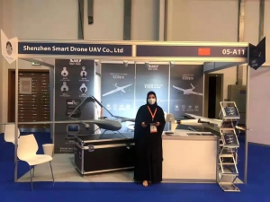 智航长航时无人机亮相阿联酋阿布扎比无人机展会