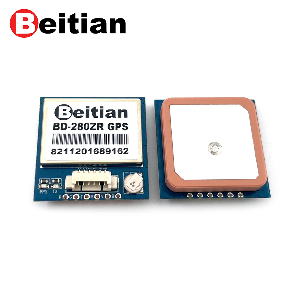 Beitian北斗GPS模块GNSS天线一体模组AT6558R定位模块 BD-280ZR