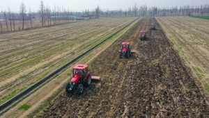 无人机播种、养殖粪水无害化返肥农田……崇明农业基地启动春耕