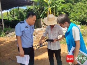海口琼山区空中“扫毒” 无人机排查非法种植毒品原植物