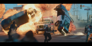 BTS视频显示Michael Bay如何为《救护车》拍摄了那些疯狂的无人机镜头