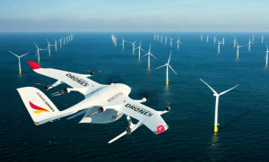 德国航空公司和Wingcopter公司合作并推动无人机在海上交付中的使用