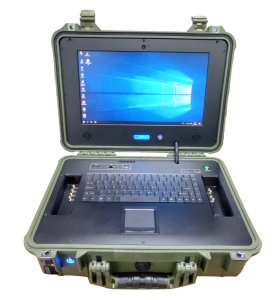 M1003便携式应急指挥箱，综合指挥箱内置电脑外扩云台摄像机｜海伊视讯
