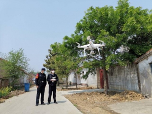 枣庄台儿庄公安无人机巡查助力铲毒