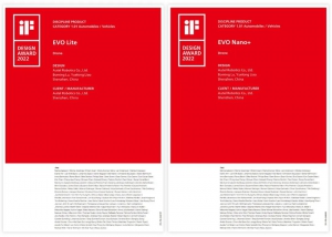 捷报再传，EVO Lite、EVO Nano+无人机斩获2022年iF设计奖