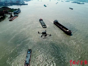 无人机助力扬州海事监管服务提质增效