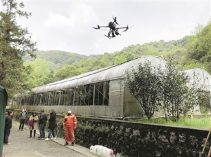 无人机化身“空中巡查员” 助力景区精细化管理