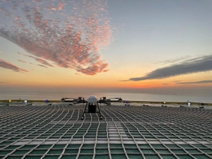 “雄鹰”翱翔蓝天—助力海上巡检