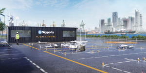 Skyports与新加坡裕廊港达成货物无人机运送基础设施协议