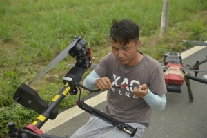 云梦：无人机植保忙