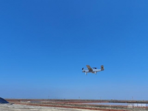 滨州市完成今年第一次无人机巡湾