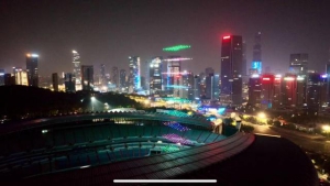 济南无人机秀与奥体灯光秀首次“牵手”！数据盛宴惊艳“云端”