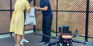 7-Eleven开始在韩国度假小镇进行无人机交付试验