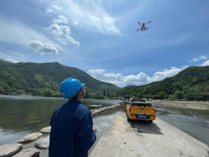 省内首个无人机“共享航班”正式启航
