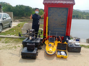 用时1天，我们对这个水库做了全身体检扫描