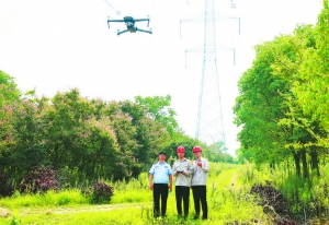 无人机巡检保供电安全
