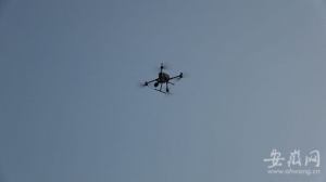 空中盯牢重点水域 萧县防溺水用上了无人机