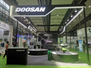 斗山携手氢蓝时代参展2022世界电池博览会