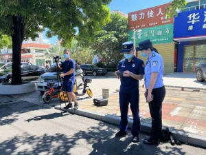 防疫“声”入万家！ 儋州警方启用无人机高空巡查助力疫情防控↓