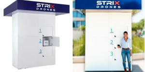 Spright公司将部署以色列StrixDrones公司制造的无人机送货邮箱