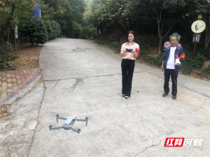 北湖区燕泉街道：无人机代替人工巡查助力森林防火工作