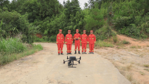 无人机“硬核”高空巡护 科技助力森林防火