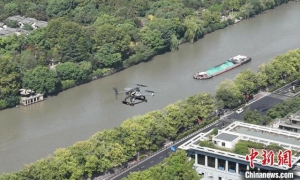 浙江杭州无人机空中监管世遗运河 智能技术赋能治理