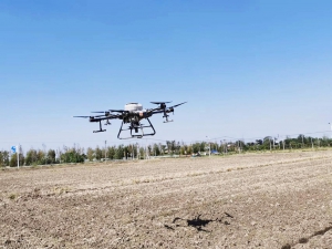 我市油菜生产首次用上无人机 精准播种速度快、效果好