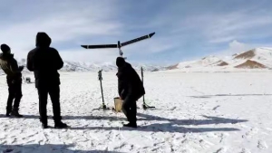 西工大“魅影”无人机亮相“奋进新时代”主题成就展！