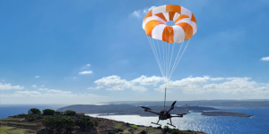 这个无人机降落伞回收系统帮助Matternet M2获得了FAA的设计安全点头