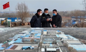 大东区开展无人机“空中执法”