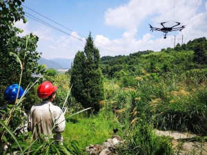 福州配电网实现无人机自主巡检