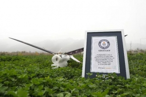 西工大“云鸮”无人机创吉尼斯世界纪录