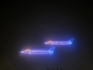 壮观！漳州用1200架无人机组织国防教育和征兵宣传