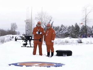 数字油田建设，看无人机的优秀表现！