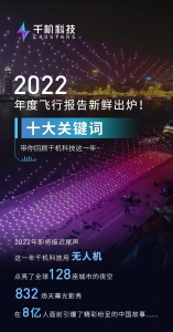 新鲜出炉！2022千机科技年度飞行报告请查收！
