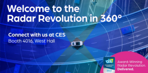 以色列Arbe在2023年CES上发布用于自动驾驶的360度雷达感知系统