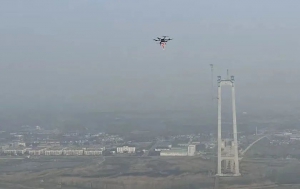 从龙潭到仪征，无人机牵引飞跃长江！