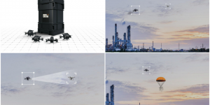 Airobotics公司新的人工智能驱动的反无人机系统使用网、降落伞来捕获敌对飞机