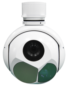 两轴云台摄像机跟踪可见光红外激光巡检安防TS01GD