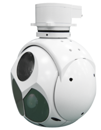 两轴云台摄像机跟踪可见光红外激光巡检安防TS01GD