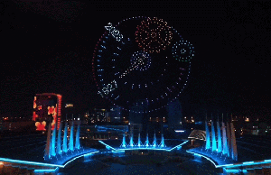 沸腾了！超燃无人机表演震撼威海夜空！