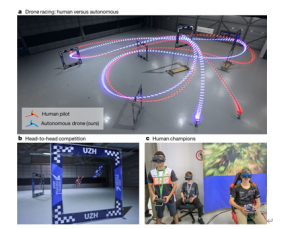 人工智能在无人机竞赛中超越了世界冠军